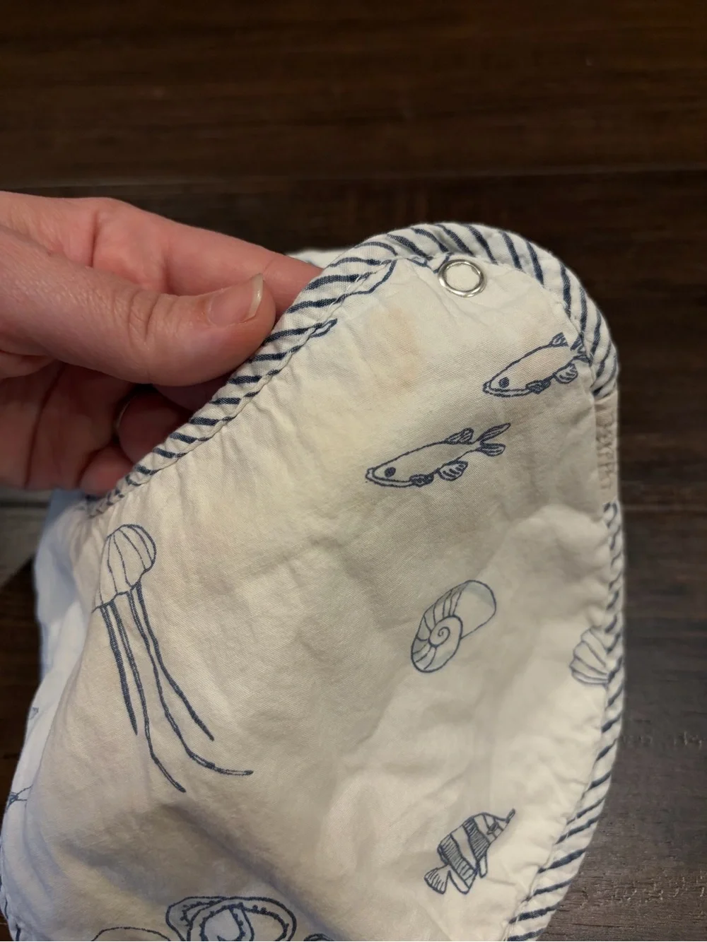 Pehr Ocean Baby Bib Octopus Fish Jellyfish Coastal Feeding Bib
